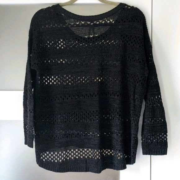 Black knit sweater - Picture 4 of 4